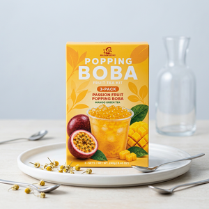 Kit de thé aux bulles en gros avec boba aux fruits, emballage personnalisé avec logo pour les distributeurs - Product Image 5
