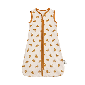 Summer Newborn Sleep Sack 100% Coton Sac de couchage pour enfants Tissu uni solide 0.5 <span class=keywords><strong>Tog</strong></span> Fermeture à glissière - Product Image 3