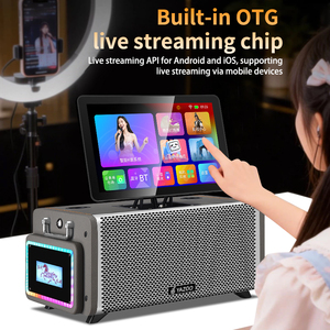Nouveau modèle 2026 : <span class=keywords><strong>Enceinte</strong></span> Bluetooth portable double 5,5 pouces avec effets lumineux et microphone pour fêtes en famille et entre collègues - Product Image 4