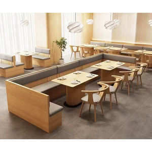 Set di Mobili Moderni per Ristoranti all'Ingrosso, Divanetti per Caffetterie e Fast Food, Tavoli e Sedie in Metallo, 5.02 Recensioni - Product Image 6