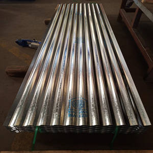 Tôles de toiture ondulées en acier galvanisé PPGI de calibre 28, utilisées pour la construction de maisons - Product Image 2