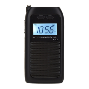 <b>Mini</b> Pocket Portable FM MW SW Full Band Radio With Digital Display TF Card MP3 Player For Outdoor Use - Product Image 1