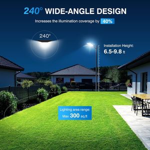 Lampes solaires en gros 600W 800W 1000W 2000W pour extérieur, lampadaire LED tout-en-un avec détecteur de mouvement et télécommande - Product Image 4