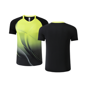 2526 Kaos Latihan Sepak Bola Pria New Jersey Kerah Bulat Cepat Kering Bernapas 1pc/Grup Cetak Digital Nama & Nomor Tim Kustom - Product Image 2