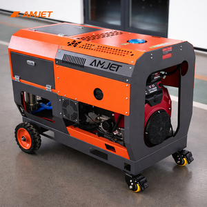 Machine de nettoyage industrielle AMJET G5 500 bar 22 LPM pour la restauration des surfaces en béton, la préparation de l'acier et les travaux de nettoyage intensifs - Product Image 4