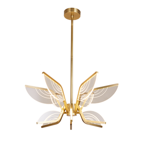 Custom Copper Customized Nordic Living Room <b>Bedroom</b> Decor <b>Ceiling</b> Farmhouse <b>Led</b> Chandelier Luxury Modern Brass <b>Lights</b> - Product Image 2