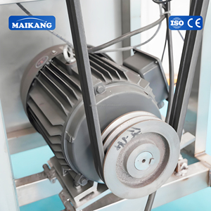 Hachoir à viande de qualité alimentaire sanitaire, acier inoxydable SUS304, hachoir à viande électrique industriel pour <span class=keywords><strong>boucherie</strong></span> - Product Image 2