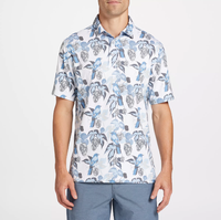 Polo imprimé personnalisé pour hommes, logo, vêtements de golf de haute qualité, t-shirt de golf personnalisé, polo de golf