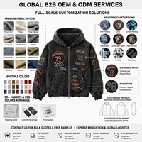 Sweat-shirt à capuche pour homme, coupe oversize et décontractée, épais, à carreaux effilochés, effet vieilli et usé, brodé, style rétro, vente en gros