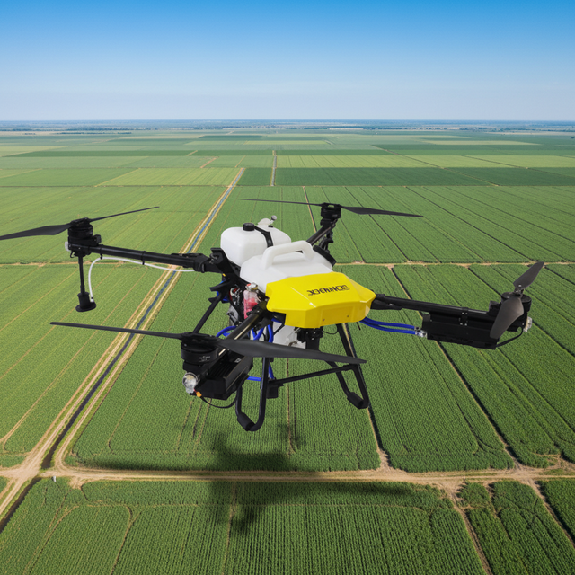 Hybrid Agriculture Sprayer Drone with Remote Control for High Efficiency Fumigation and Plant Protection