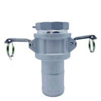 Conector Camlock tipo C y tipo B con acoplamiento de accesorios de tubería de rosca NPT BSP