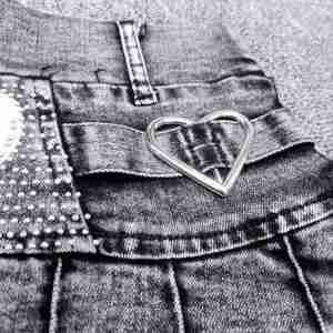 Conjuntos de Ropa de Boutique para Niñas de Diseño Profesional, Traje de Mezclilla para Niñas, Verano 2022 - Product Image 2