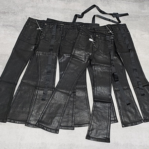<span class=keywords><strong>Jeans</strong></span> da <span class=keywords><strong>Uomo</strong></span> di Alta Qualità RO High Street, Fatti a Mano, Rivestiti in Cera, Stile Scurito, Elasticizzati, <span class=keywords><strong>Pantaloni</strong></span> in Denim per <span class=keywords><strong>Uomo</strong></span> - Product Image 1