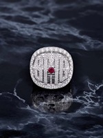 Bague de fiançailles en acier inoxydable de qualité supérieure avec zircon, style hip-hop, argent plaqué 925, luxe, unisexe, micro-pavé
