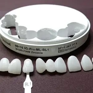 Zahndent cad camジルコニアブロックセラミックディスクブランク歯科用STジルコニアブロック歯科用セラミックブロック