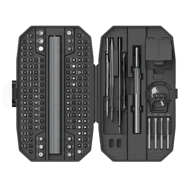 Soonan Precision Laptop Tool Kit T5 T6 Hex Screwdriver 152 1 Computer Repair DIY Grade Plastic Handle OEM Customization Support