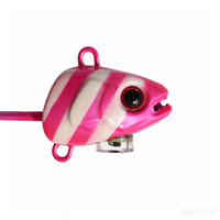 Jig Tenya 40-250g à lumière clignotante, à taux de capture élevé, avec bandes lumineuses barbelées pour la pêche au jigging en haute mer de la barre et du poisson-couteau, pour la pêche en bateau.