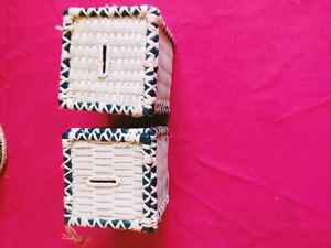 Bolsa de Arroz Rectangular Ecológica con Estilo Urbano Simple, Asas de Rafia para Uso Diario, Natural, al por Mayor - Product Image 2