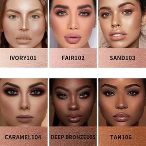 Cosmétique Maquiagem Profissional Couverture Complète Contour Du Visage Usine Best-seller Primer Concealer Avec Un Design Personnalisé - Product Image 3