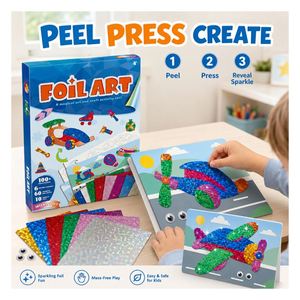 Kit de Pintura con Láminas para Manualidades, Tarjetas de Dibujos Animados Coloridas, Proyecto de Manualidades Fácil, Juguete de Regalo para Niños - Product Image 4