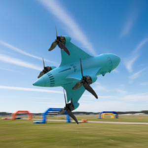 Hochgeschwindigkeitsdrohne 300km/h Rocket Crossing Machine FPV Renndrohne Mini mit Geringem Windwiderstand Komplettes System - Product Image 3