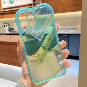 <span class=keywords><strong>Coque</strong></span> arrière de <span class=keywords><strong>téléphone</strong></span> transparente, motif cœur <span class=keywords><strong>écologique</strong></span>, de bonne qualité, pour iphone x, noir, fait à la main, pour OPPO - Product Image 6