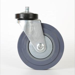 Roda resistente para escalator, substituição de carrinho, haste rosada, rodas giratórias tpu - Product Image 4