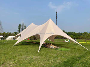 Tente de Camp en forme de M, au Design Unique, grande étoile, pour 50 personnes assise - Product Image 5