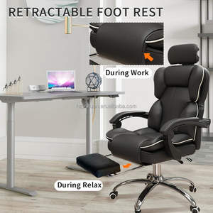 <span class=keywords><strong>Sedia</strong></span> da ufficio da corsa ergonomica nera di lusso con Design moderno <span class=keywords><strong>sedia</strong></span> girevole reclinabile in pelle di livello esecutivo per uso da capo/esecutivo - Product Image 3