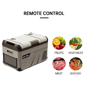 Compressor <b>Cooler</b> <b>Box</b> Outdoor Home Car Fridge Portable Camping 12V Refrigerator for 12V Compressor Refrigerator for Car - Product Image 2