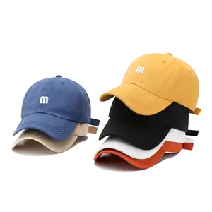 Dongguan Master Headwear 100% Cotton Metal Buckle Embroidery Baseball Caps With Custom Logo