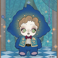 Nouvelle série officielle authentique Playful Mart Flora le Fantôme de l'Opéra, lot de 6 figurines en peluche avec visage en vinyle, idéale pour un cadeau