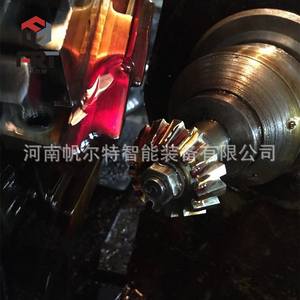 Piezas de maquinaria de ingeniería mecanizadas: engranajes cónicos de módulo grande, cremalleras no estándar, piñones, poleas de correa dentada en acero y hierro - Product Image 1