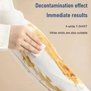 Vente en gros de lingettes nettoyantes pour vêtements, écologiques, jetables, portables, personnalisées, emballées individuellement, anti-taches - Product Image 6