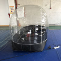 Tente gonflable de bulle d'autobike de capsule imperméable extérieure/d'intérieur de moto