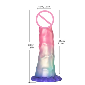 Fantasia realistica in Silicone Dildo giocattoli sessuali forte ventosa Design unico animale per il gioco vaginale e anale - Product Image 4