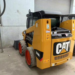 اليابان عالية الجودة مستعملة القط 226B عجلة صغيرة جرافة مستعملة جرافة كاتربيلر القط 226B رخيصة الثمن - Product Image 1