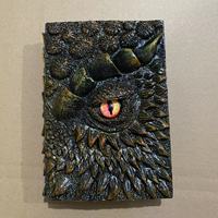 Carnet A5 personnalisable avec logo, motif Dragon rétro en relief stéréoscopique, planificateur en similicuir, couverture en PP, vente en gros
