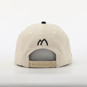 Gorras de Pana de 5 Paneles para Hombre, con Logotipo Personalizado OEM, de Alta Calidad, con Correa Ajustable, Gorra de Béisbol, Gorra Deportiva para Exteriores - Product Image 5