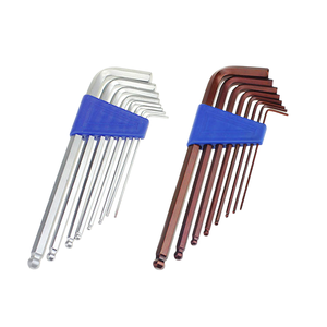 Set di chiavi esagonali a <span class=keywords><strong>brugola</strong></span> metriche a L da 7/<span class=keywords><strong>8</strong></span> pezzi 1.5-8mm in acciaio S2 con testa a sfera per riparazioni bici e domestiche - Product Image 2
