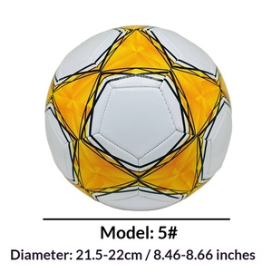 ฟุตบอลเย็บด้วยเครื่องจักร รูปดาวห้าแฉก สีขาวน้ำเงิน เบอร์ <span class=keywords><strong>4</strong></span> เบอร์ 5 สำหรับนักเรียนระดับประถมและมัธยม ขายส่งข้ามพร<span class=keywords><strong>ม</strong></span>แดน - Product Image 1