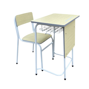 Bureaux et chaises d'école en bois pour étudiants, tables et sièges durables pour une utilisation en classe, tables et chaises d'école, pupitres d'école - Product Image 1