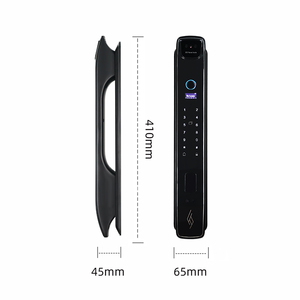 Tự Động Sinh Trắc Học Vân Tay 3D Nhận Dạng Khuôn Mặt Kỹ Thuật Số Thông Minh Khóa Cửa Wifi Máy Ảnh Cho Gỗ Nhôm Mới Tuya Sản Phẩm Đám Mây - Product Image 4