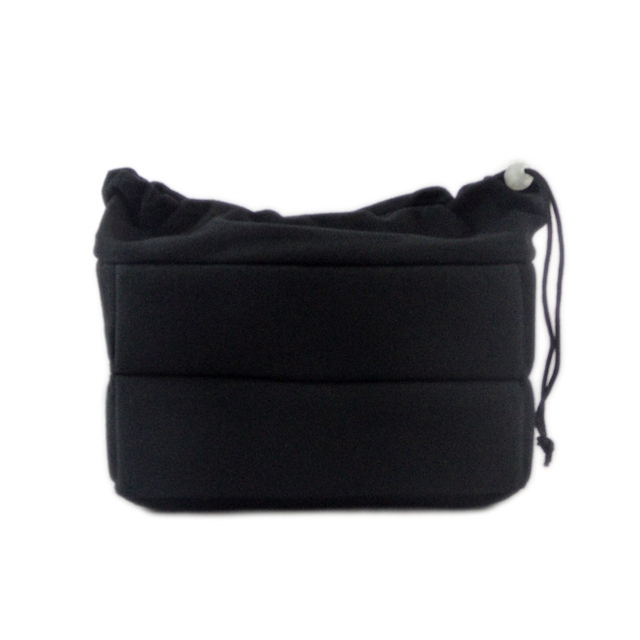 Camera Insert Bag Partition Padded Bag Velvet Shockproof Protection Camera Lens Case Soft for Cameras