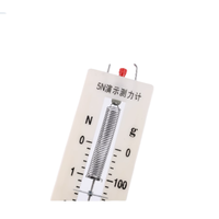 TIANLIAN TL-WL261 Dynamomètre à ressort 2N5N10N en plastique et métal, barre plate de démonstration de Newton, boîte de tension, fournitures éducatives