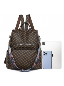Zaini Antifurto per Donne Personalizzati <span class=keywords><strong>in</strong></span> Fabbrica, Realizzati <span class=keywords><strong>in</strong></span> <span class=keywords><strong>Tessuto</strong></span> Oxford Stampato di Alta Qualità, Morbido, Resistente all'Usura e Impermeabile - Product Image 1