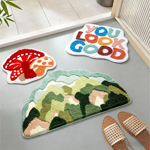 Hiện đại Fluffy chần phim hoạt hình rug-tùy chỉnh mô hình thiết kế rắn với Polyester sợi nhỏ cho phòng khách và khách sạn - Product Image 3