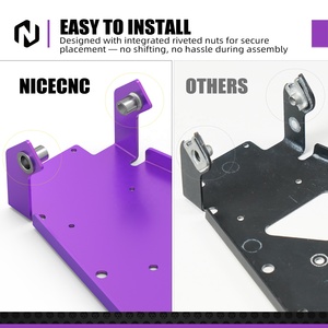 NICECNC pour Surron Vélo Électrique Compartiment de Batterie Garde-Boue Avant Plaque 8mm Kit de Coussinets pour 2025 2024 2023 Surron Light Bee - Product Image 3