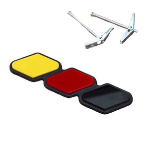 JDMorsport88 Trois Couleurs Grille Emblème Badge Bascule Ancre Pour <span class=keywords><strong>BMW</strong></span> 1 2 3 4 5 6 7 8 Série X1 X2 X3 X4 <span class=keywords><strong>X5</strong></span> X6 X7 Z4 - Product Image 1