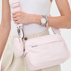 กระเป๋าถือสะพายไหล่ผู้หญิงแบบคลาสสิกสำหรับฤดูร้อน  ทำจากไนลอนกันน้ำ ทนทาน  สามารถออกแบบโลโก้เองได้  แฟชั่น พกพาสะดวกสำหรับการเดินทาง  สะพายข้างได้  สำหรับฤดูใบไม้ร่วง - Product Image 2